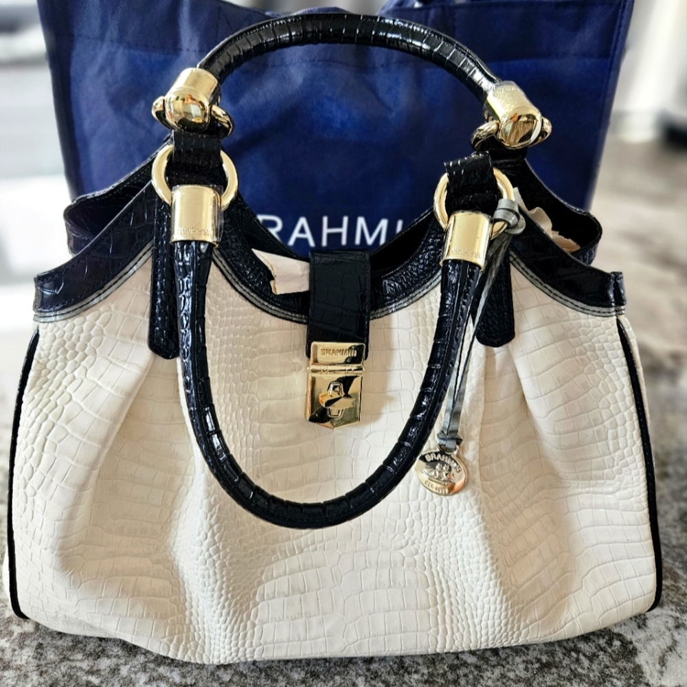 Brahmin Elisa Large Satchel